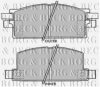 BORG & BECK BBP1020 Brake Pad Set, disc brake